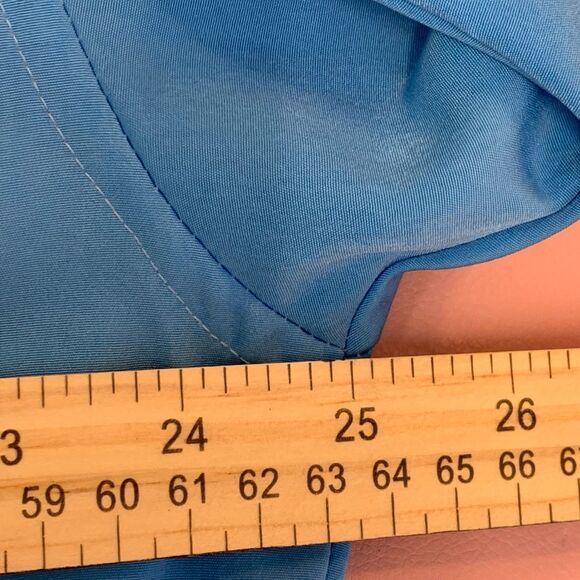 VTG Mens D'amante Casual Shirt Aircraft‎ Carrier Fighter Jets Blue XL - Picture 6 of 10